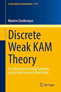 Front cover_Discrete Weak KAM Theory