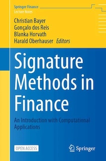 Couverture_Signature Methods in Finance