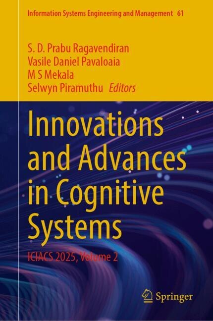 Couverture_Innovations and Advances in Cognitive Systems