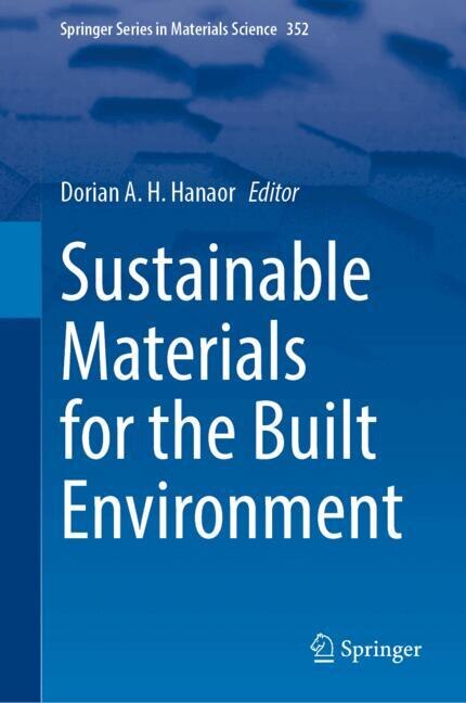 Couverture_Sustainable Materials for the Built Environment
