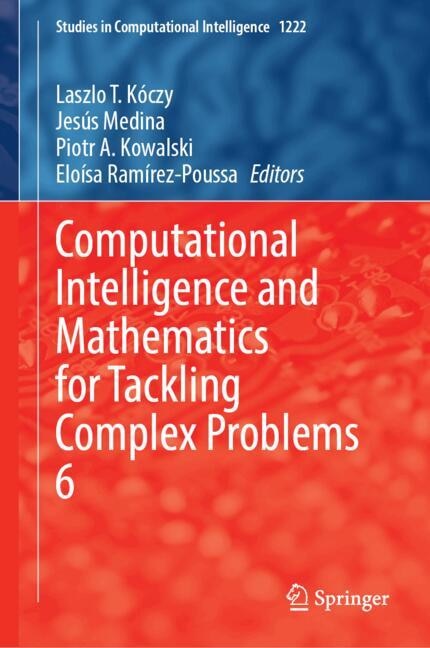 Couverture_Computational Intelligence and Mathematics for Tackling Complex Problems 6