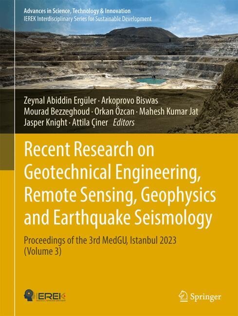 Couverture_Recent Research on Geotechnical Engineering, Remote Sensing, Geophysics and Earthquake seismology