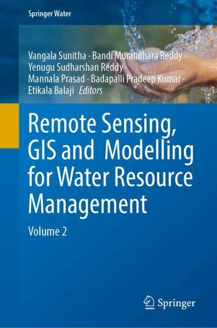 Couverture_Remote Sensing, GIS and Modelling for Water Resource Management
