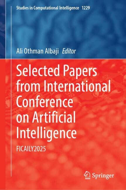 Couverture_Selected Papers from International Conference on Artificial Intelligence