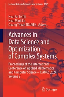 Front cover_Advances in Data Science and Optimization of Complex Systems