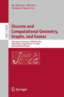 Couverture_Discrete and Computational Geometry, Graphs, and Games