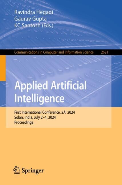 Front cover_Applied Artificial Intelligence