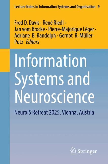 Front cover_Information Systems and Neuroscience