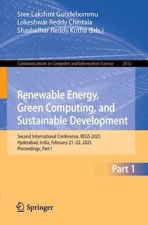Front cover_Renewable Energy, Green Computing, and Sustainable Development