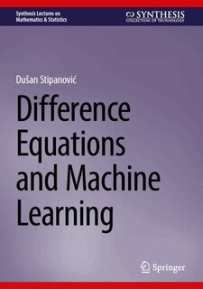 Couverture_Difference Equations and Machine Learning