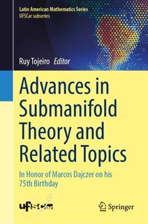 Couverture_Advances in Submanifold Theory and Related Topics