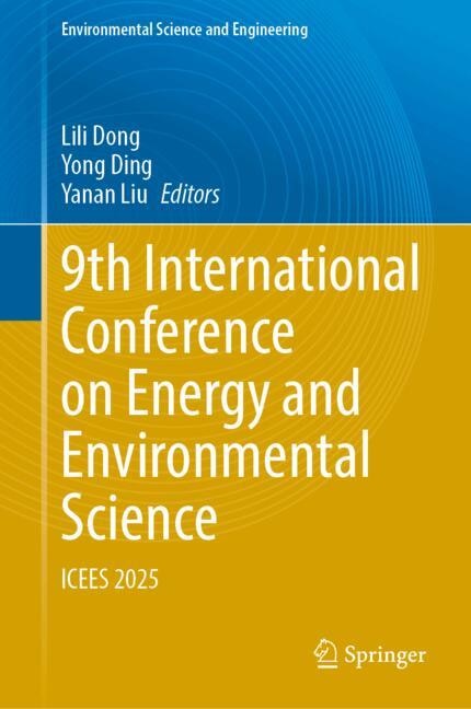 Couverture_9th International Conference on Energy and Environmental Science