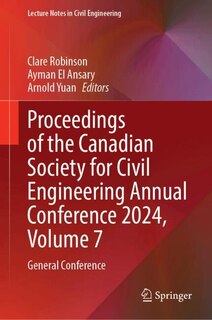 Couverture_Proceedings of the Canadian Society for Civil Engineering Annual Conference 2024, Volume 7