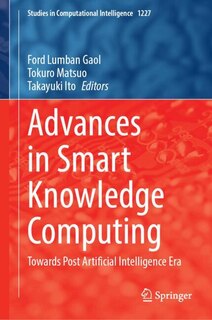 Couverture_Advances in Smart Knowledge Computing