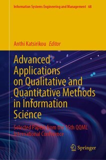 Couverture_Advanced Applications on Qualitative and Quantitative Methods in Information Science