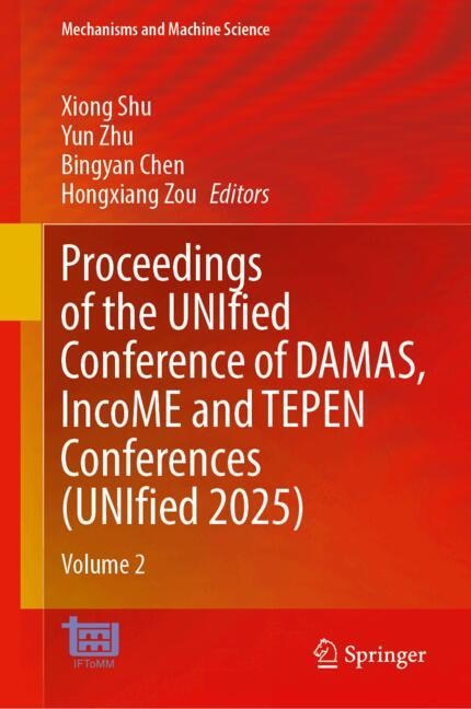 Couverture_Proceedings of the UNIfied Conference of DAMAS, IncoME and TEPEN Conferences (UNIfied 2025)