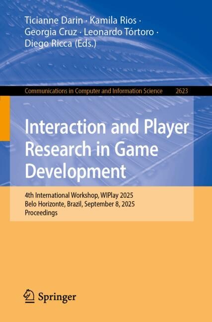 Couverture_Interaction and Player Research in Game Development