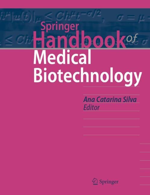 Couverture_Springer Handbook of Medical Biotechnology
