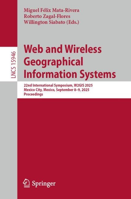 Couverture_Web and Wireless Geographical Information Systems