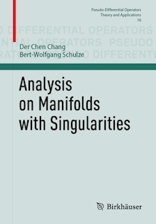 Front cover_Analysis on Manifolds with Singularities