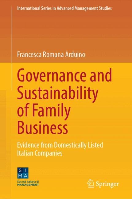 Couverture_Governance and Sustainability of Family Business