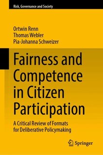 Couverture_Fairness and Competence in Citizen Participation