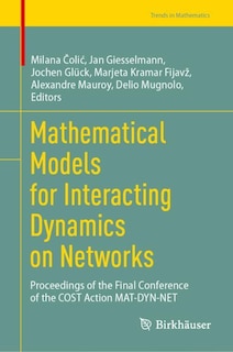 Couverture_Mathematical Models for Interacting Dynamics on Networks