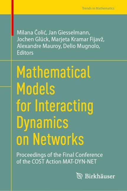 Couverture_Mathematical Models for Interacting Dynamics on Networks