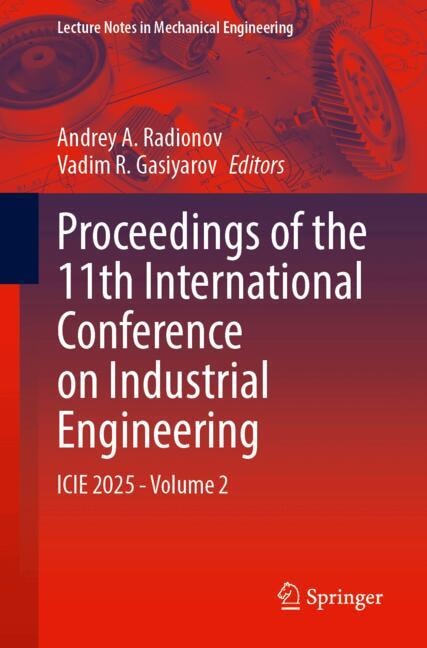 Couverture_Proceedings of the 11th International Conference on Industrial Engineering