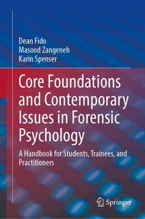 Front cover_Core Foundations and Contemporary Issues in Forensic Psychology