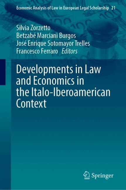 Couverture_Developments in Law and Economics in the Italo-Iberoamerican Context
