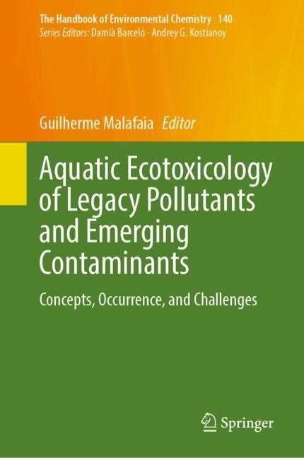 Couverture_Aquatic Ecotoxicology of Legacy Pollutants and Emerging Contaminants