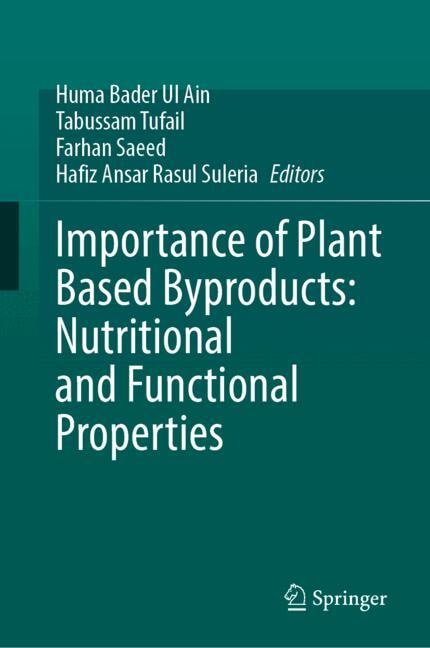Front cover_Importance of Plant Based Byproducts