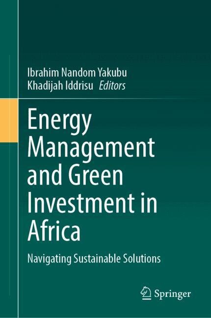 Front cover_Energy Management and Green Investment in Africa