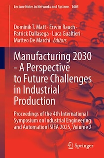 Front cover_Manufacturing 2030 - A Perspective to Future Challenges in Industrial Production