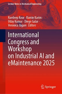 Couverture_International Congress and Workshop on Industrial AI and eMaintenance 2025