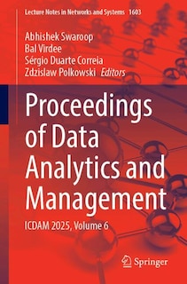 Couverture_Proceedings of Data Analytics and Management