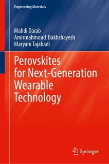 Couverture_Perovskites for Next-Generation Wearable Technology