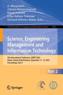 Front cover_Science, Engineering Management and Information Technology