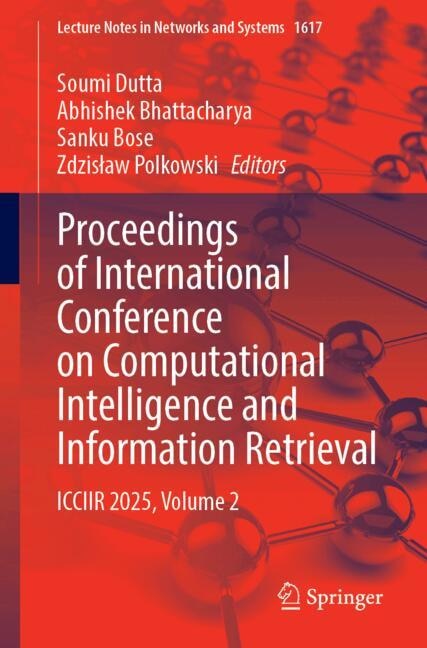 Front cover_Proceedings of International Conference on Computational Intelligence and Information Retrieval