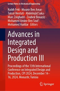 Couverture_Advances in Integrated Design and Production III