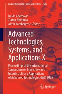 Couverture_Advanced Technologies, Systems, and Applications X