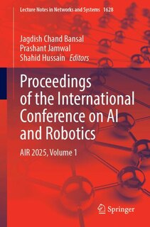 Couverture_Proceedings of the International Conference on AI and Robotics