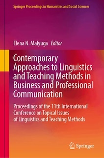Couverture_Contemporary Approaches to Linguistics and Teaching Methods in Business and Professional Communication