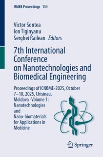 Couverture_7th International Conference on Nanotechnologies and Biomedical Engineering