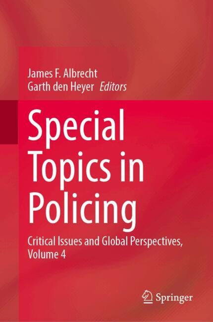 Couverture_Special Topics in Policing