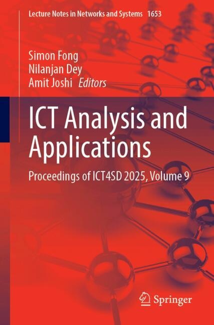 Front cover_ICT Analysis and Applications