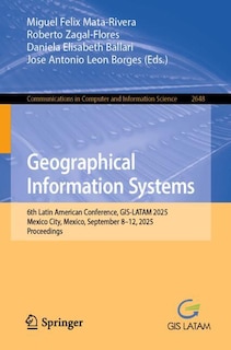 Front cover_Geographical Information Systems