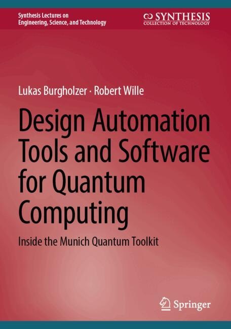 Couverture_Design Automation Tools and Software for Quantum Computing