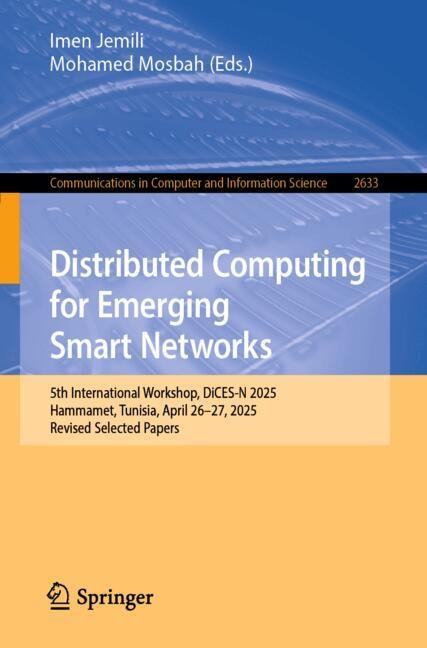 Front cover_Distributed Computing for Emerging Smart Networks